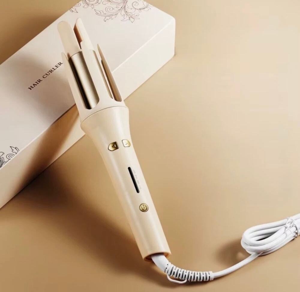 Automatic Hair Curler Auto Rotating Ceramic Curling Wand New in Box 32mm
